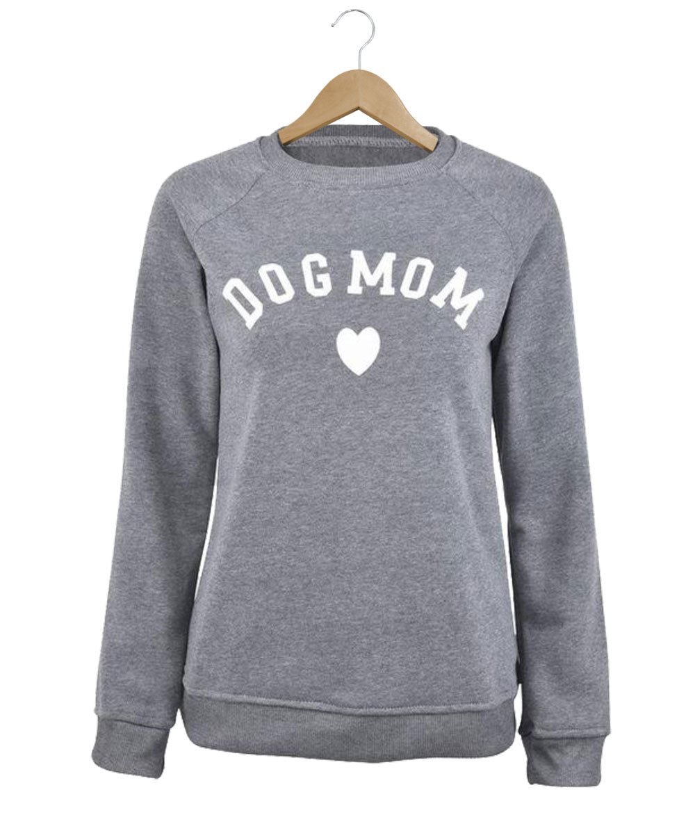 Dog Mom Heart Sweater