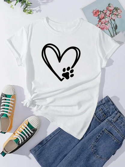 Heart Paw Tee