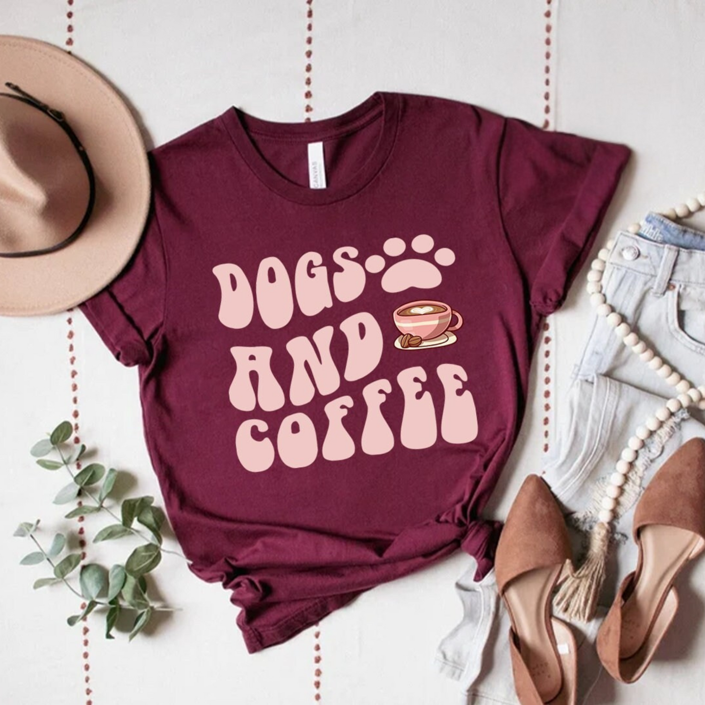 Dog & Coffee T-Shirt