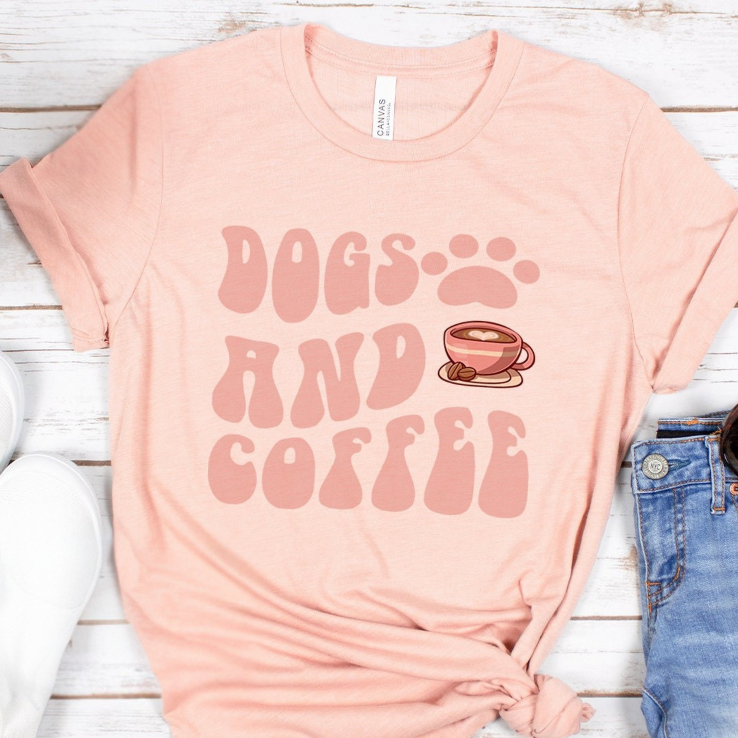 Dog & Coffee T-Shirt