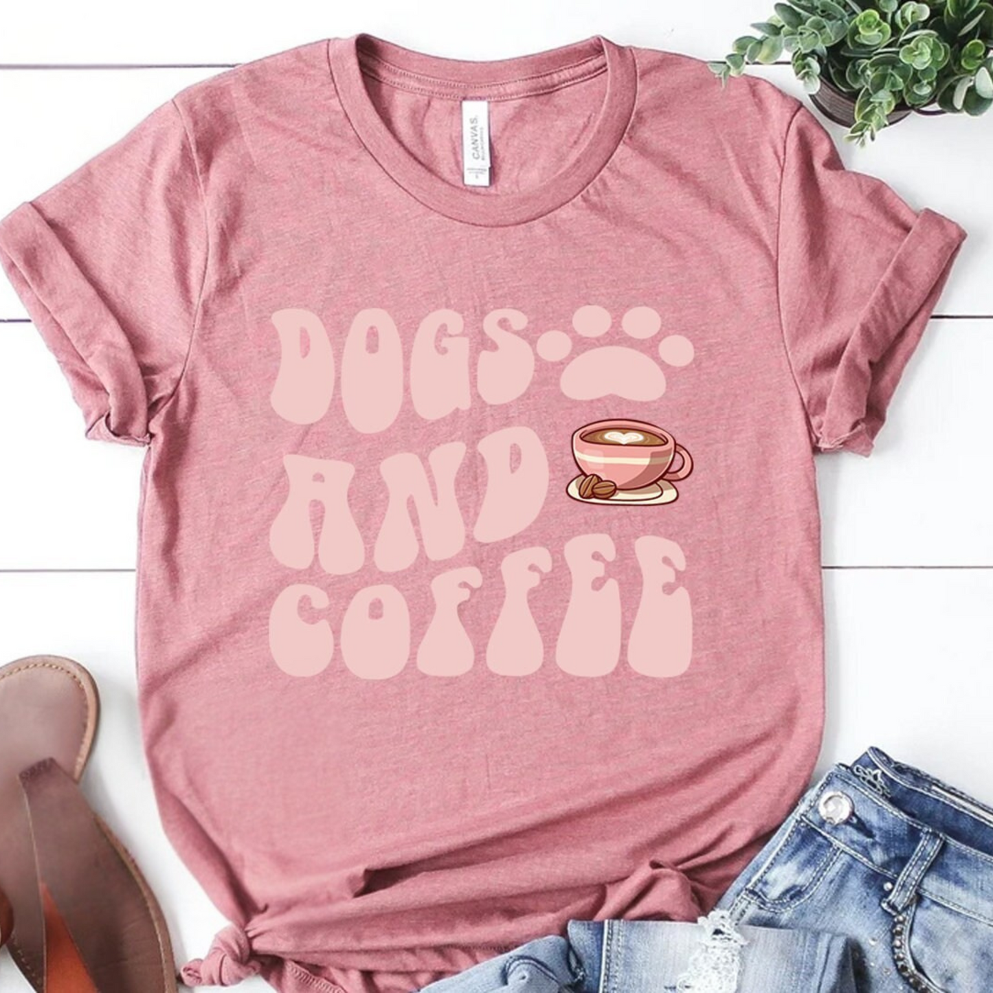 Dog & Coffee T-Shirt