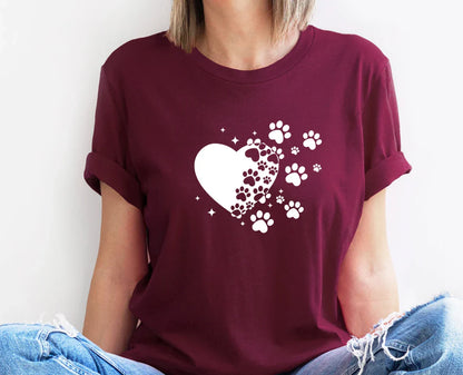 Dog Heart Paw Tee