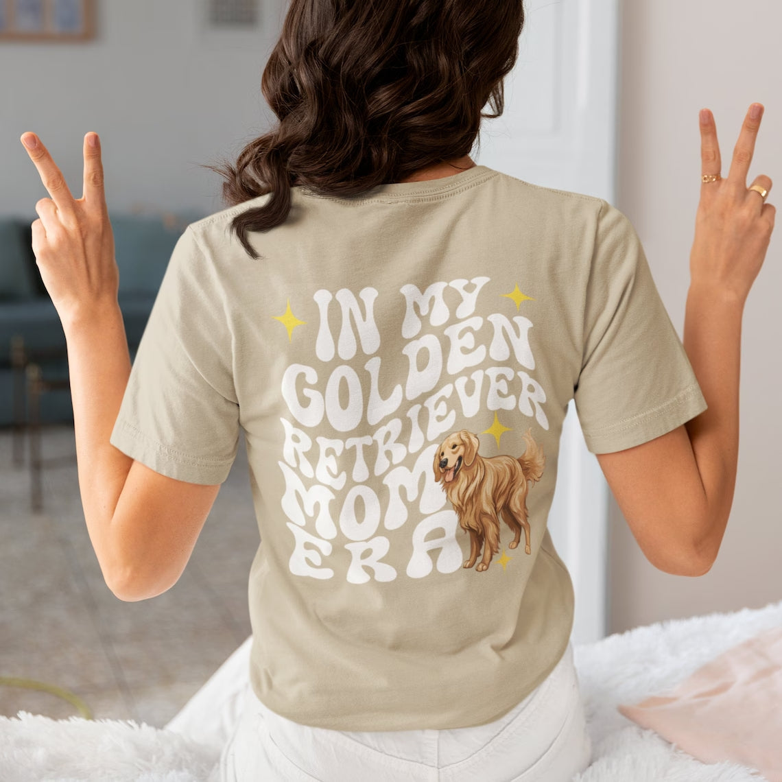 Golden Retriever Era Tee