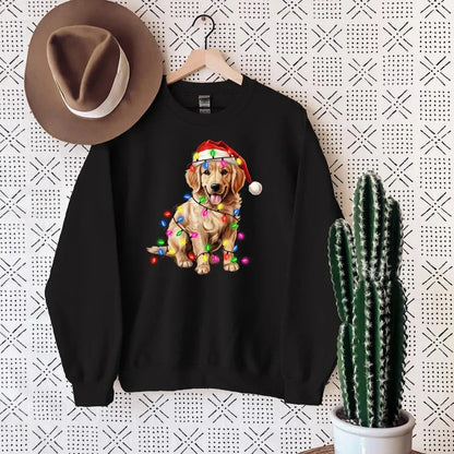 Golden Retriever Christmas Sweater