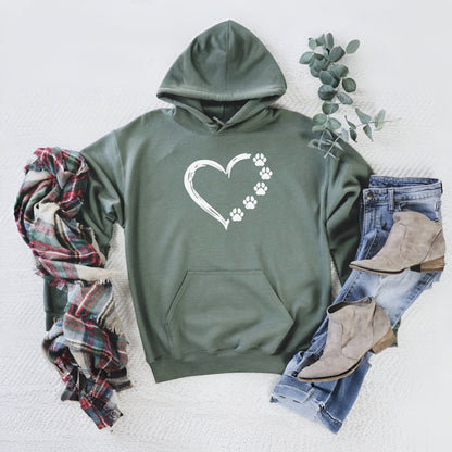 Paw Heart Sweatshirt