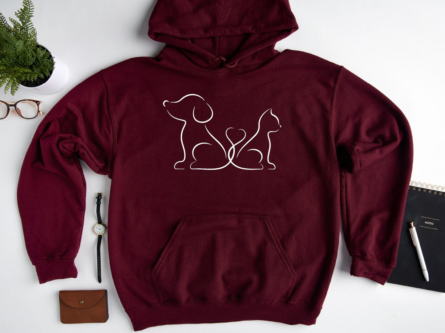 Dog Cat Lover Hoodie