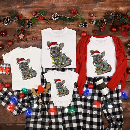 French Bulldog Christmas T-Shirt