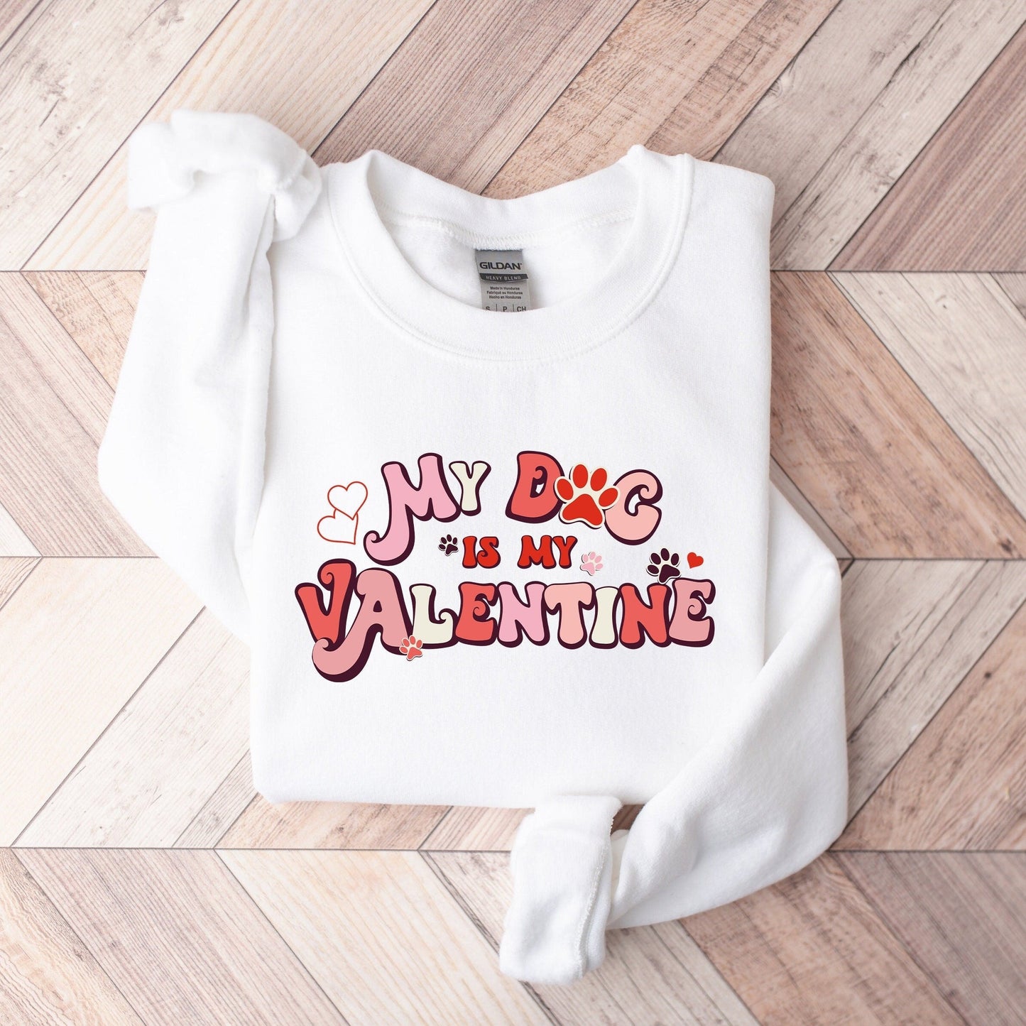 My Dog Is My Valentine Sweater V3