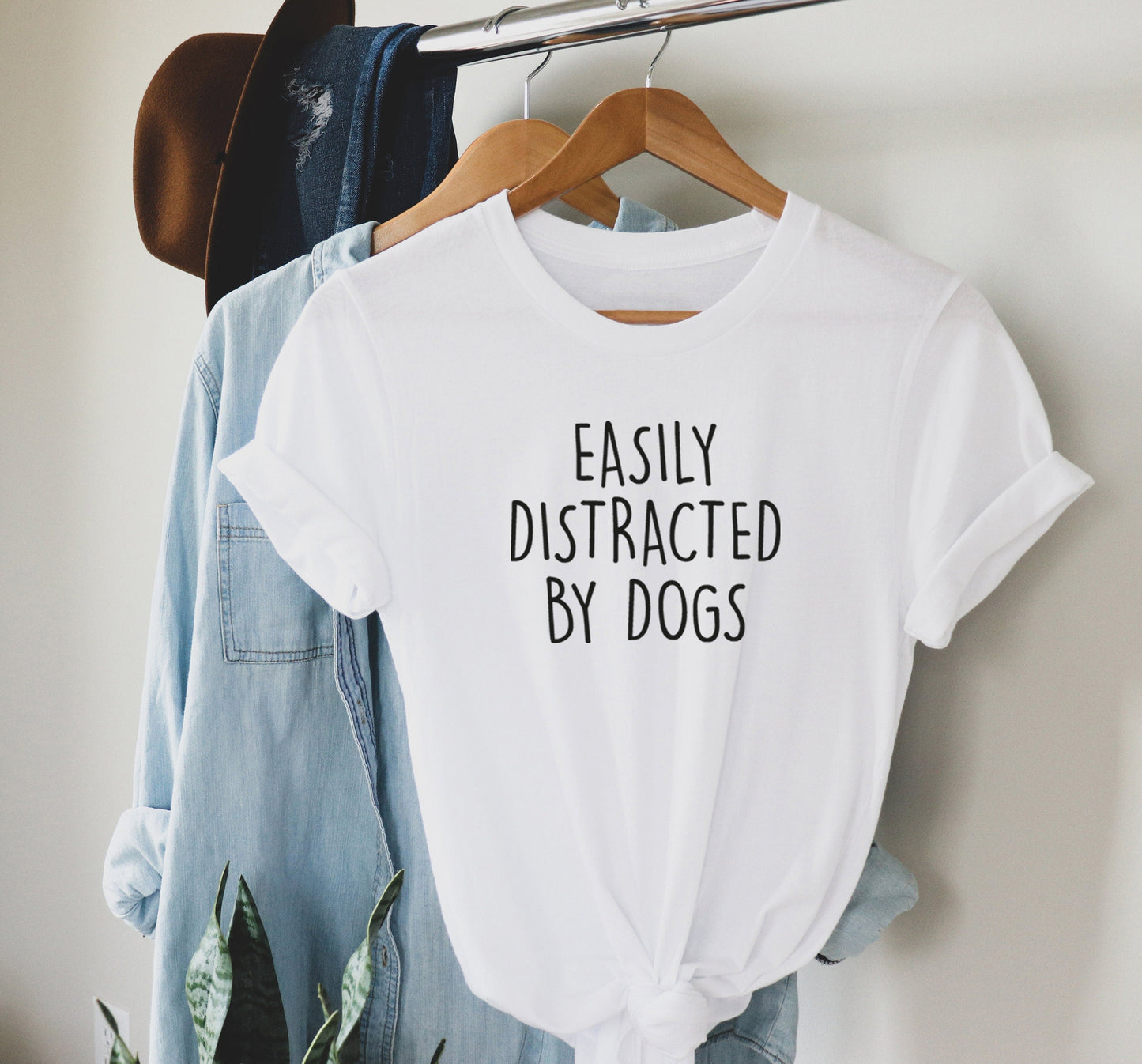 Easily Distracted By Dogs Tee V3