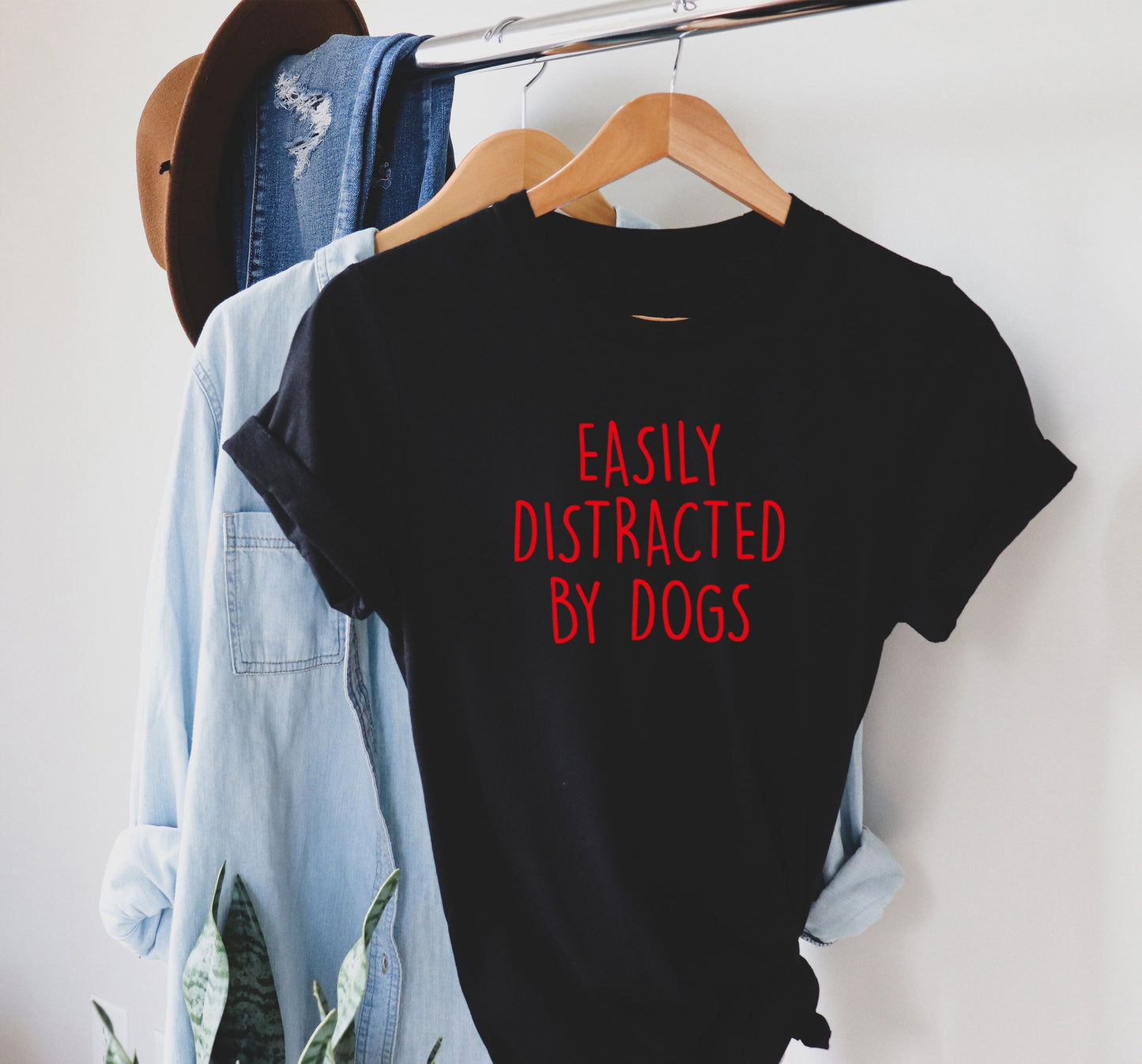 Easily Distracted By Dogs Tee V3