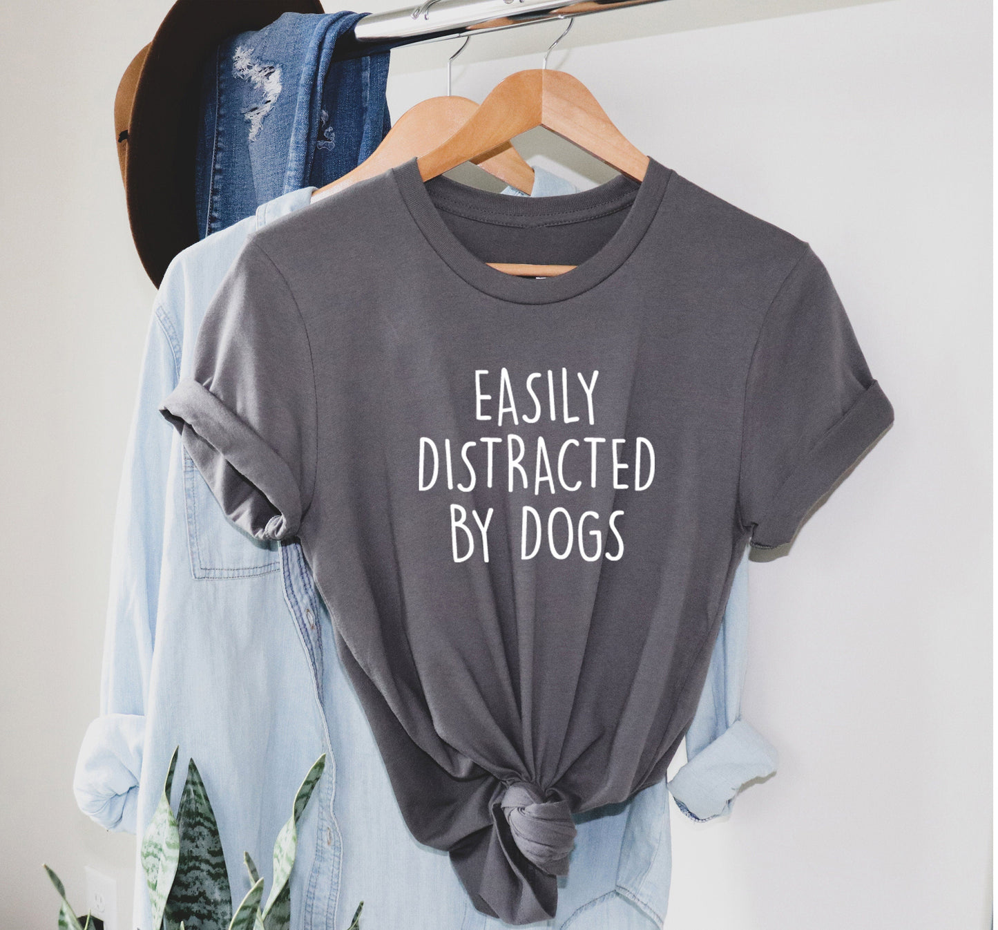 Easily Distracted By Dogs Tee V3