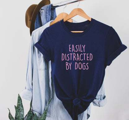 Easily Distracted By Dogs Tee V3