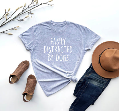 Easily Distracted By Dogs Tee V3