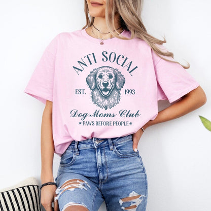 Anti Social Dog Mom T-Shirt