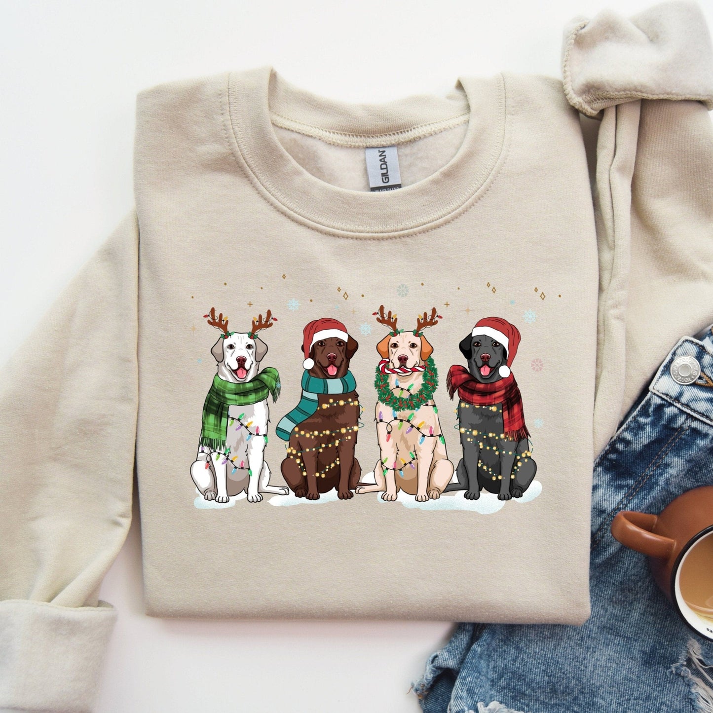 Christmas Labrador Sweater