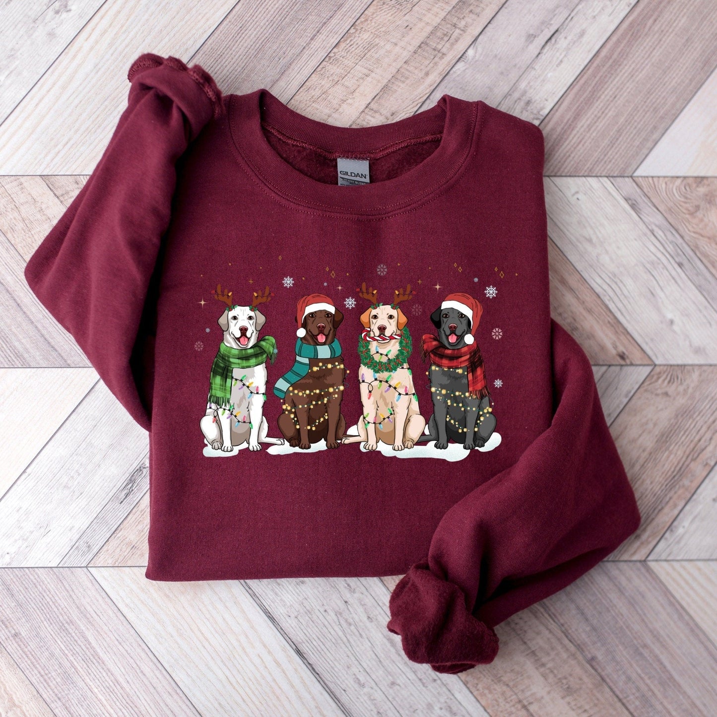 Christmas Labrador Sweater