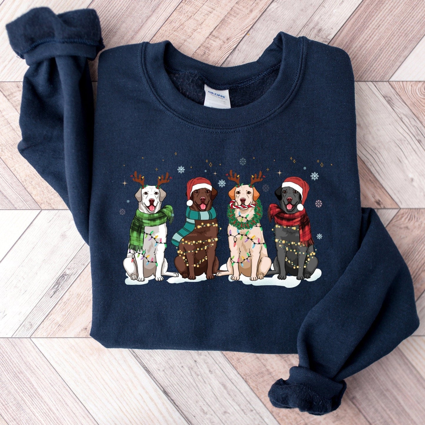 Christmas Labrador Sweater