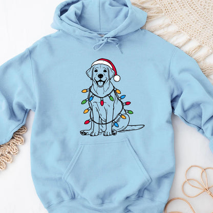 Christmas Labrador Hoodie