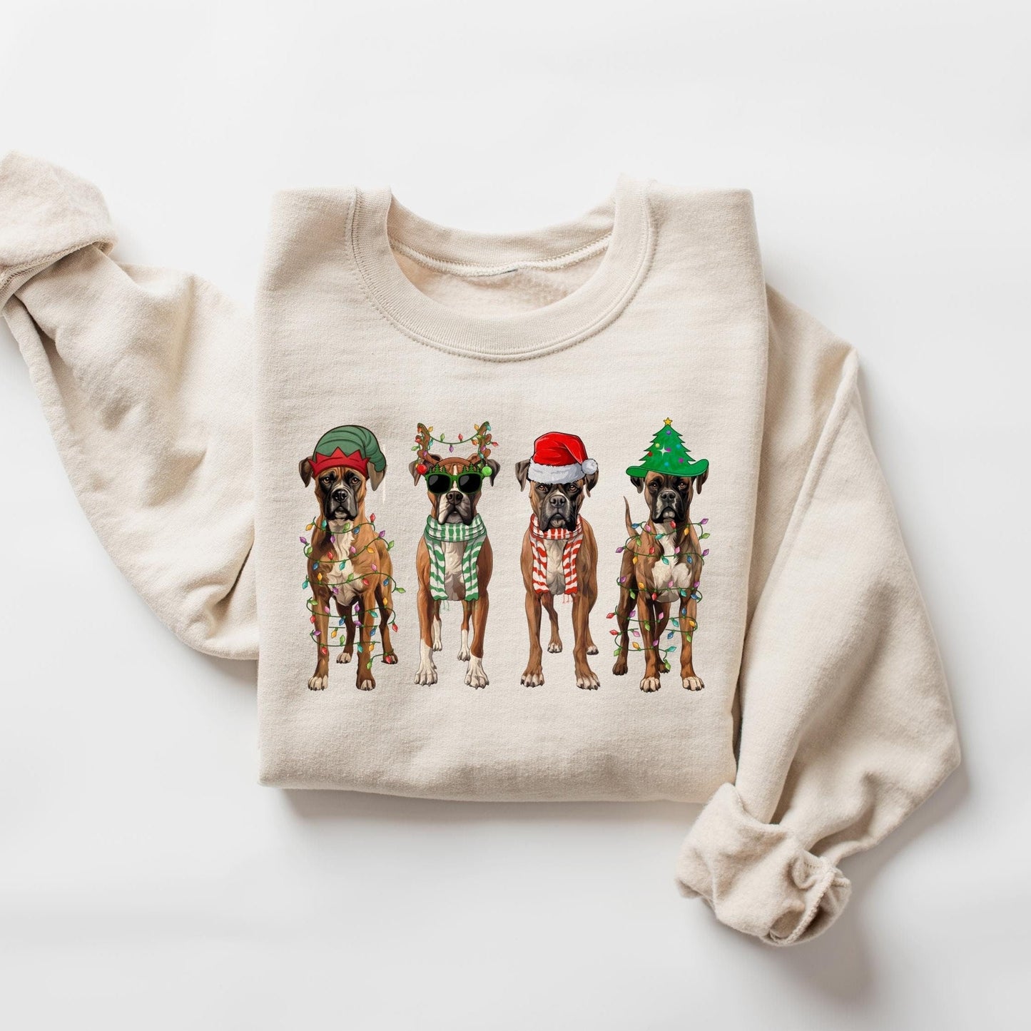 Christmas Boxer Sweater