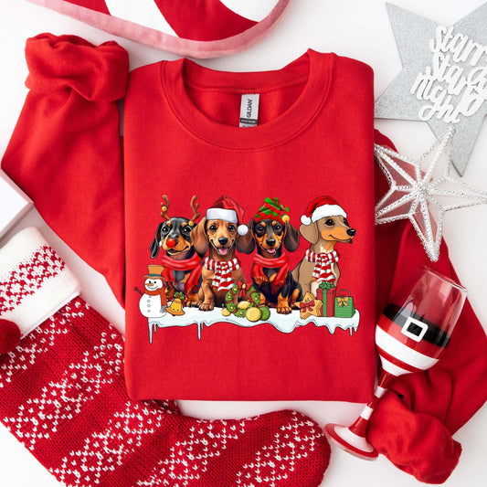 Christmas Dogs Sweatshirt