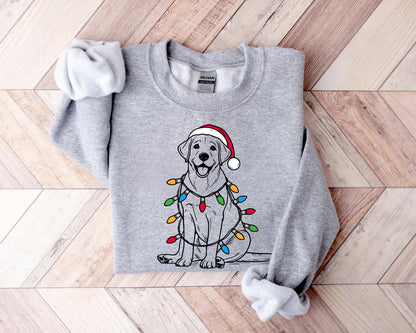 Festive Labrador Sweater