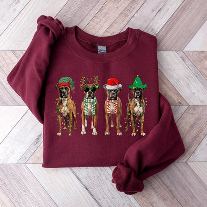 Christmas Boxer Sweater