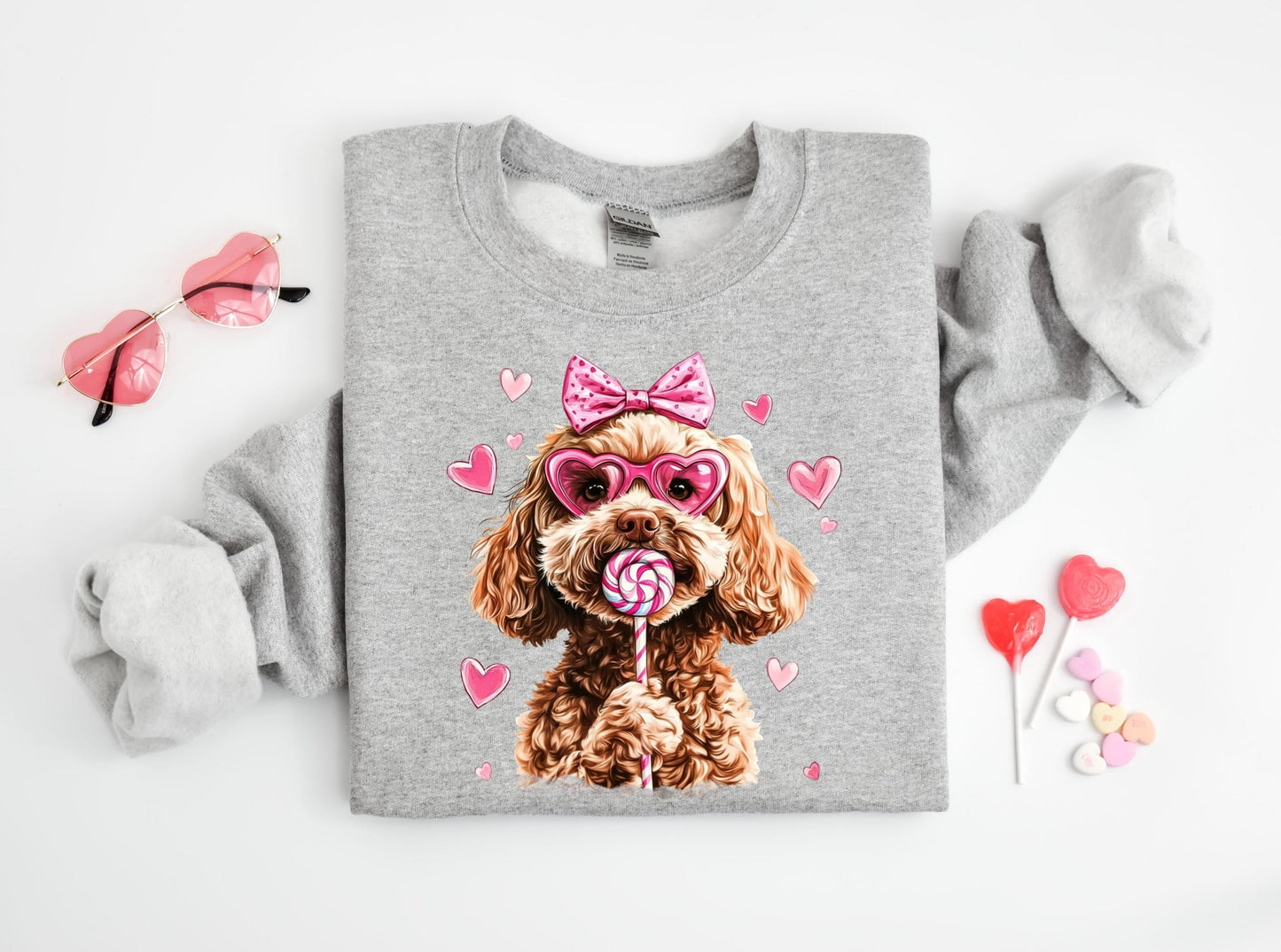 Dog Valentine Sweater