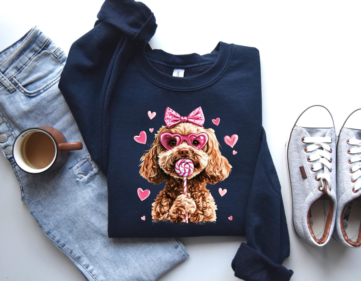 Dog Valentine Sweater