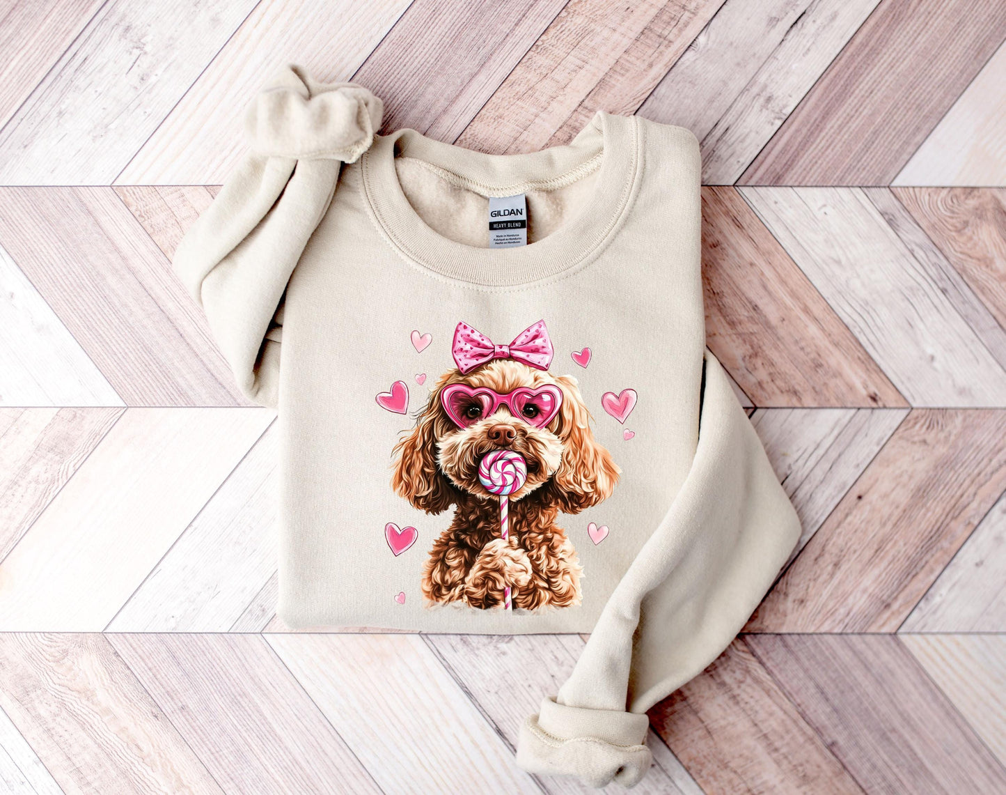 Dog Valentine Sweater