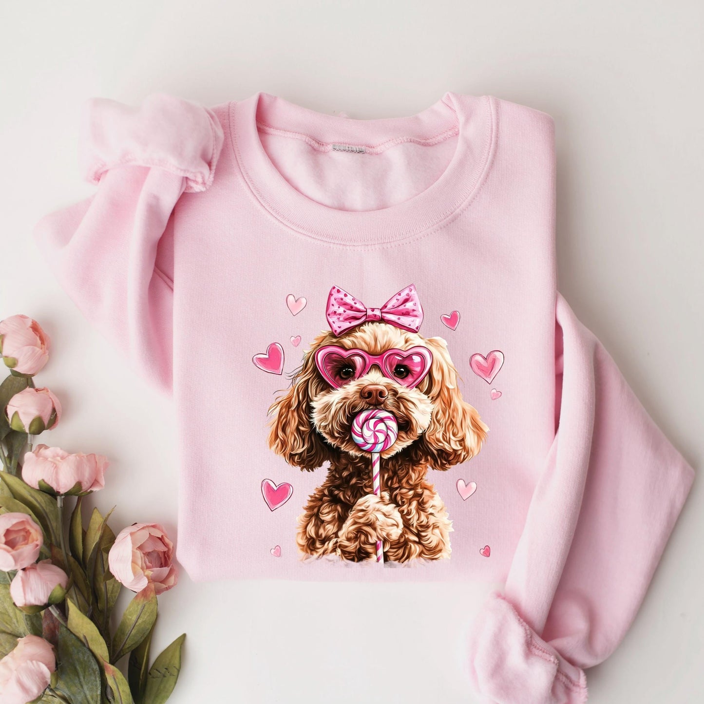 Dog Valentine Sweater