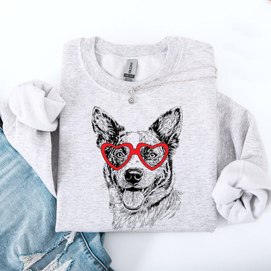 Dog Valentines Sweater