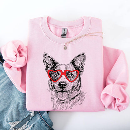 Dog Valentines Sweater